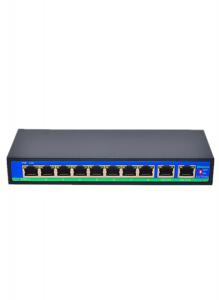 LIFESECURE 8 Port + 2 Port PoE Switch