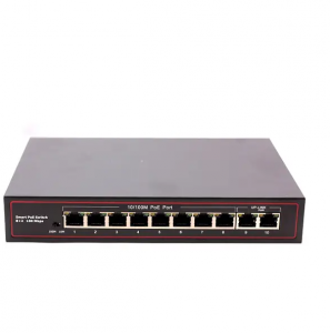 LIFESECURE 8 Port + 2 Port PoE Plus Network Switch
