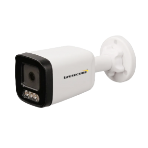 LIFESECURE 5.0MP True Colour Plus Bullet PoE IP Camera With Mic and Speaker