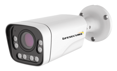 LIFESECURE LSIPC-4K68IR 8MP 4K Dual Light Bullet PoE IP Camera With Mic And Speaker